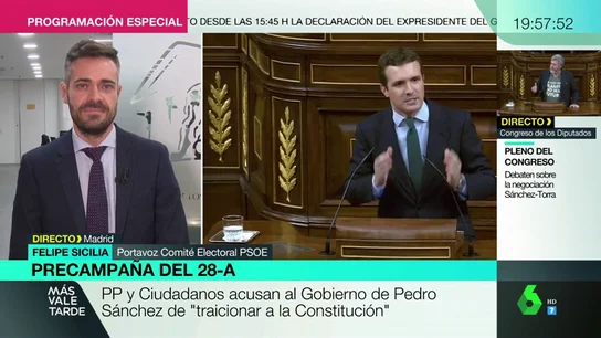 Felipe Sicilia (PSOE): "Nos preocupa el vídeo de Pablo Casado cuestionando el derecho de las mujeres a la maternidad" Felipe Sicilia (PSOE): "Nos preocupa el vídeo de Pablo Casado cuestionando el derecho de las mujeres a la maternidad"