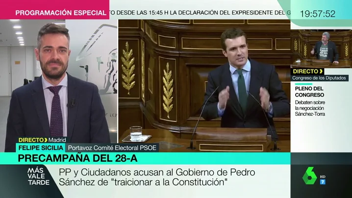 Felipe Sicilia (PSOE): "Nos preocupa el vídeo de Pablo Casado cuestionando el derecho de las mujeres a la maternidad"