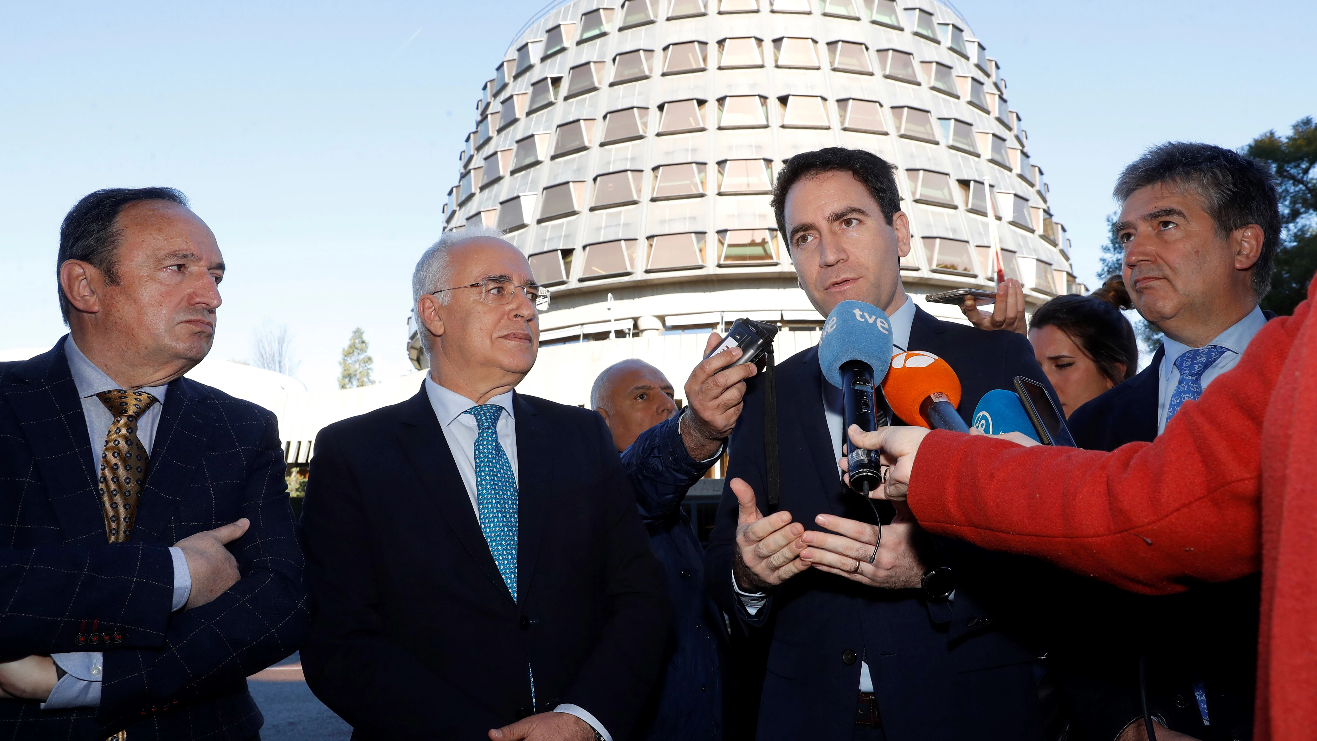 El secretario general del PP, Teodoro García Egea en La Rioja.