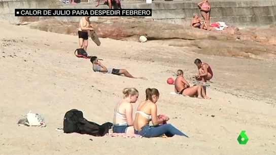 Calor de julio para despedir febrero: alcanzamos temperaturas récord para finales de invierno Calor de julio para despedir febrero: alcanzamos temperaturas récord para finales de invierno
