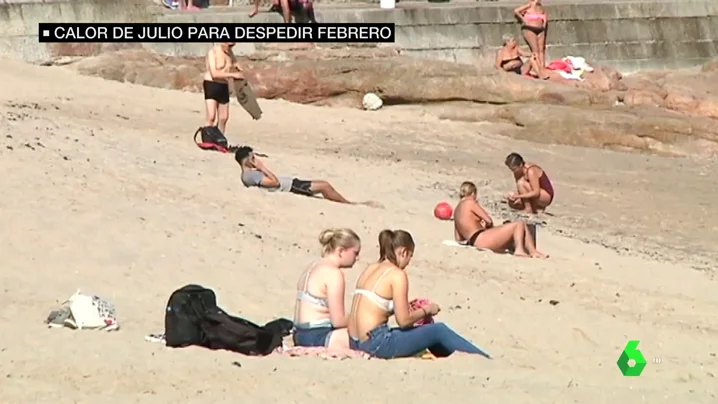 Calor de julio para despedir febrero: alcanzamos temperaturas récord para finales de invierno