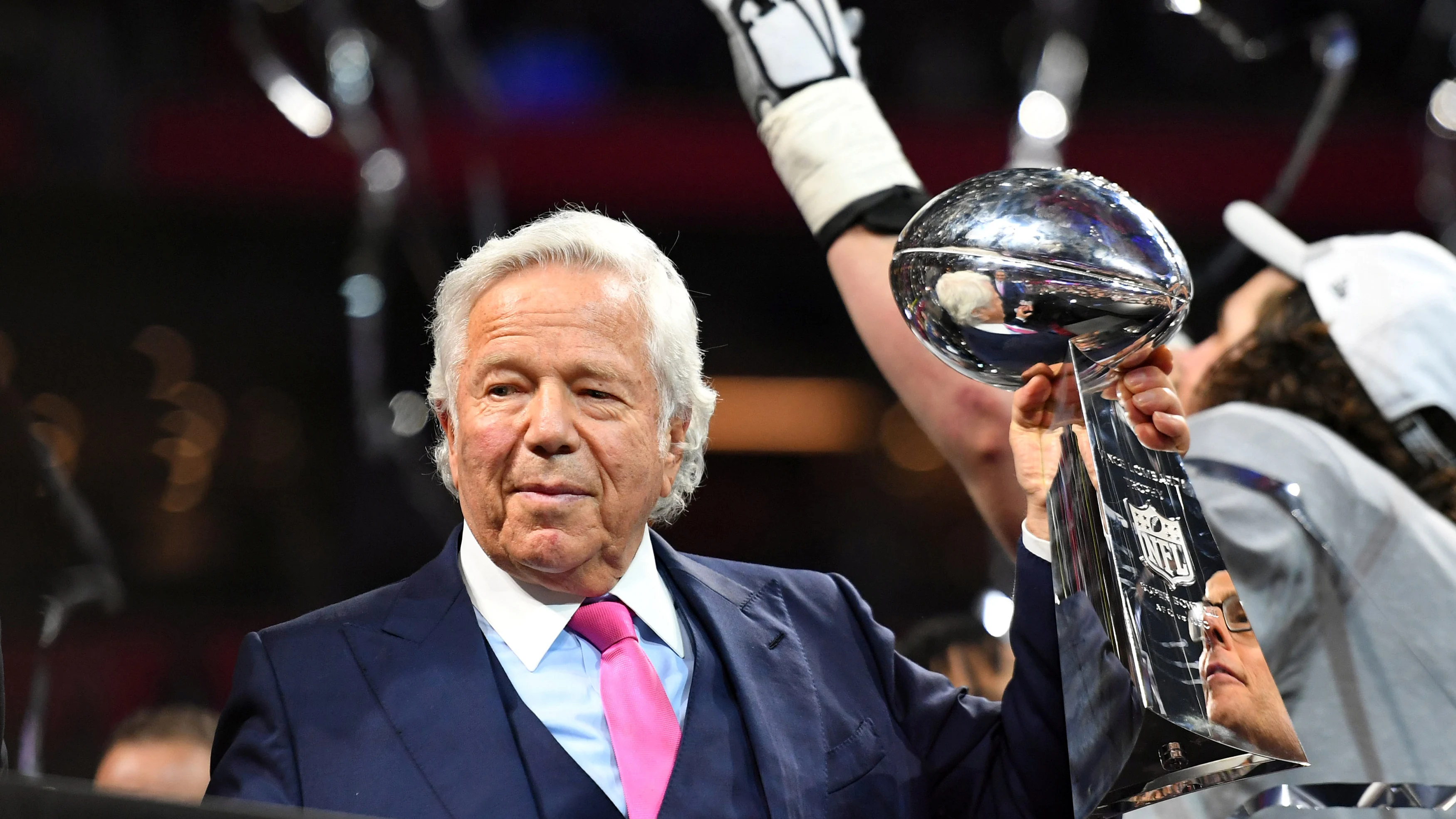 Robert Kraft, dueño de los Patriots