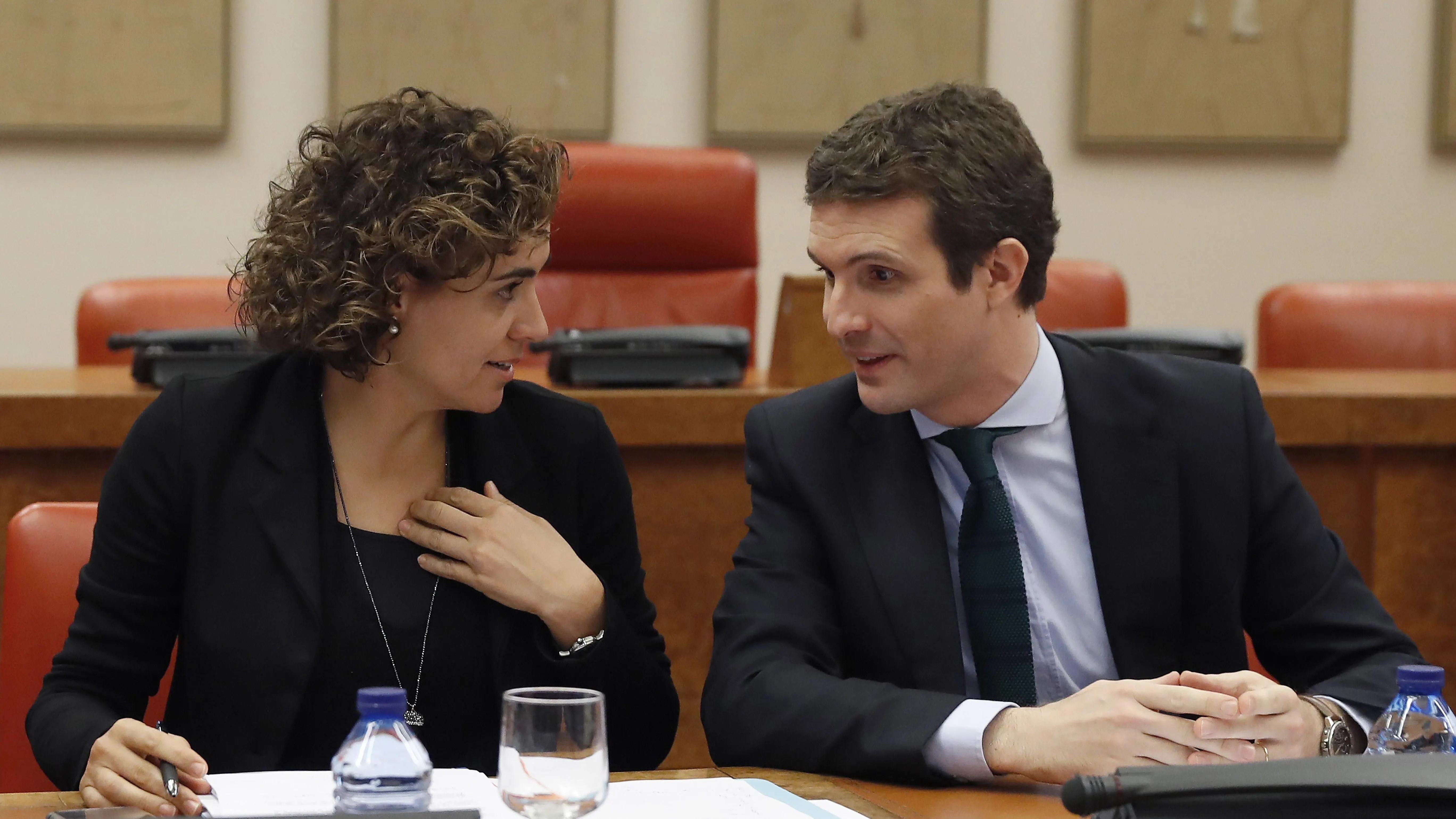 El presidente del PP, Pablo Casado