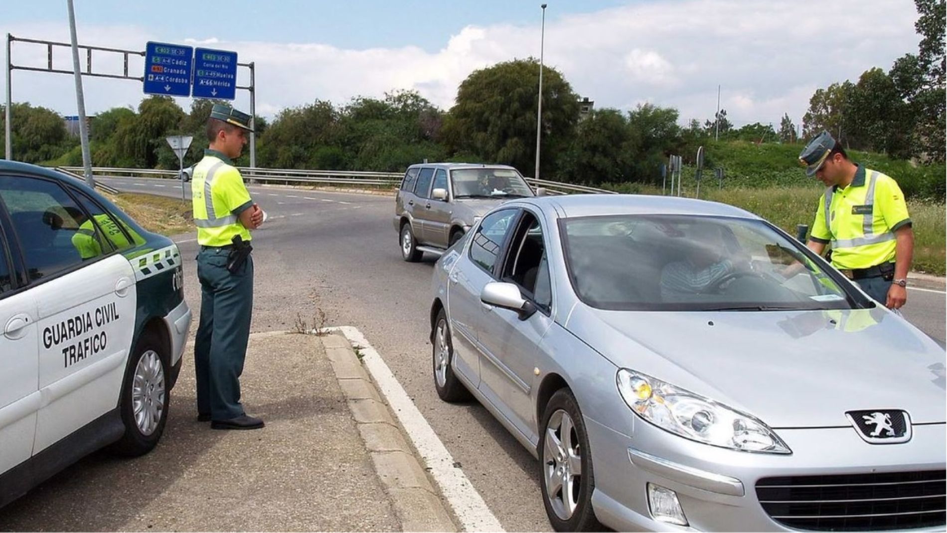 Control de la Guardia Civil
