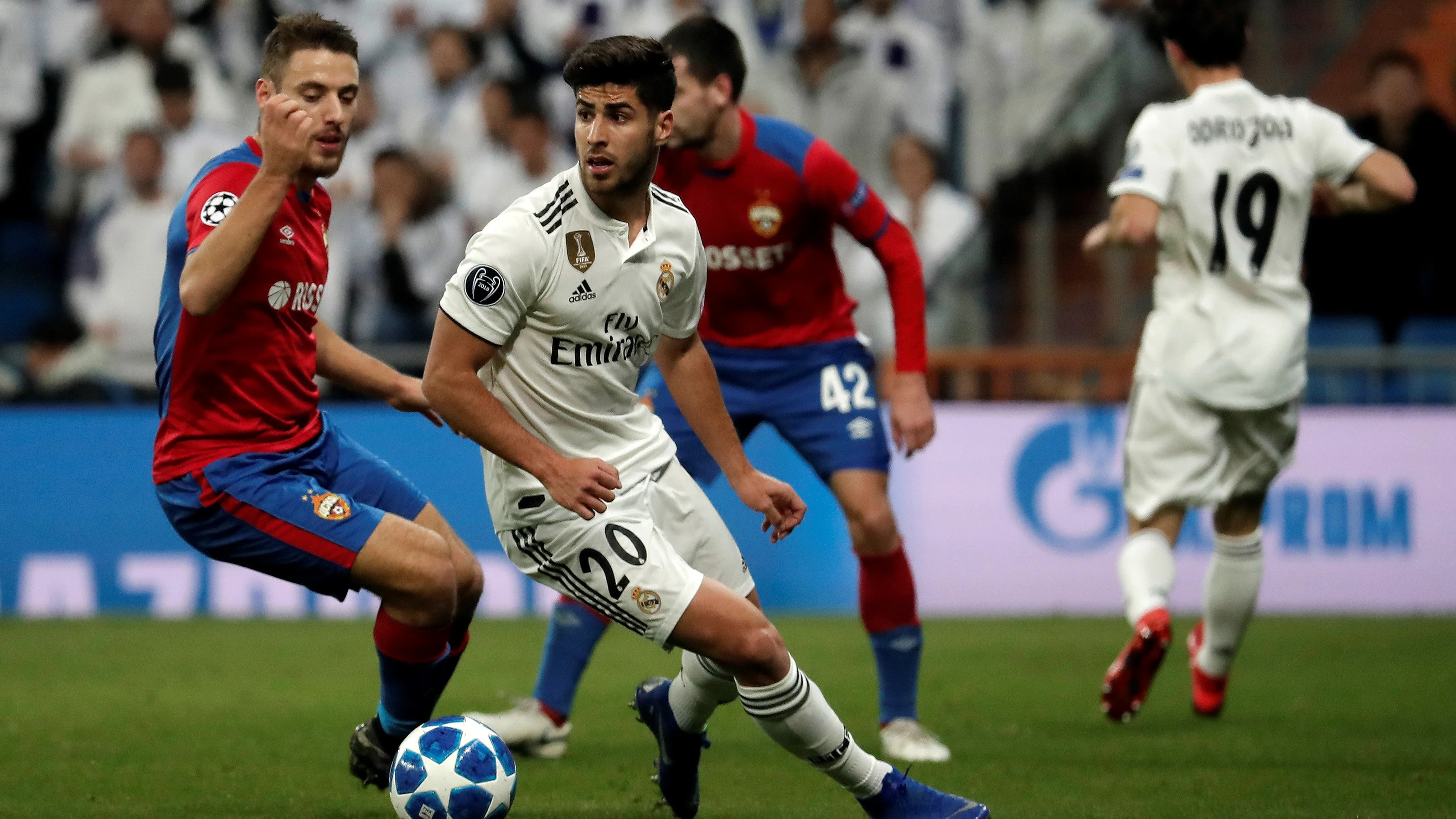 Marco Asensio, durante un partido