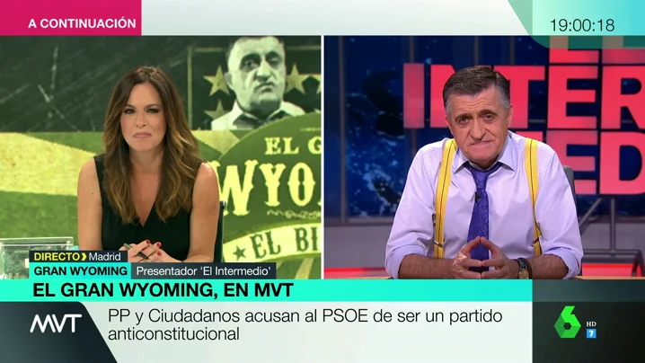 Wyoming valora cómo será la campaña electoral en Semana Santa: "Viendo el panorama y los sondeos, habrá que comprarse un látigo y fustigarse" Wyoming valora cómo será la campaña electoral en Semana Santa: "Viendo el panorama y los sondeos, habrá que comprarse un látigo y fustigarse"