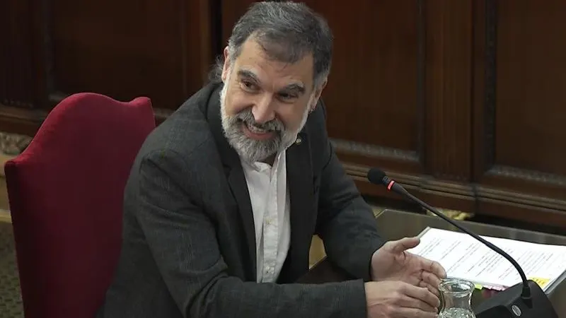 El líder de Òmnium Cultural, Jordi Cuixart