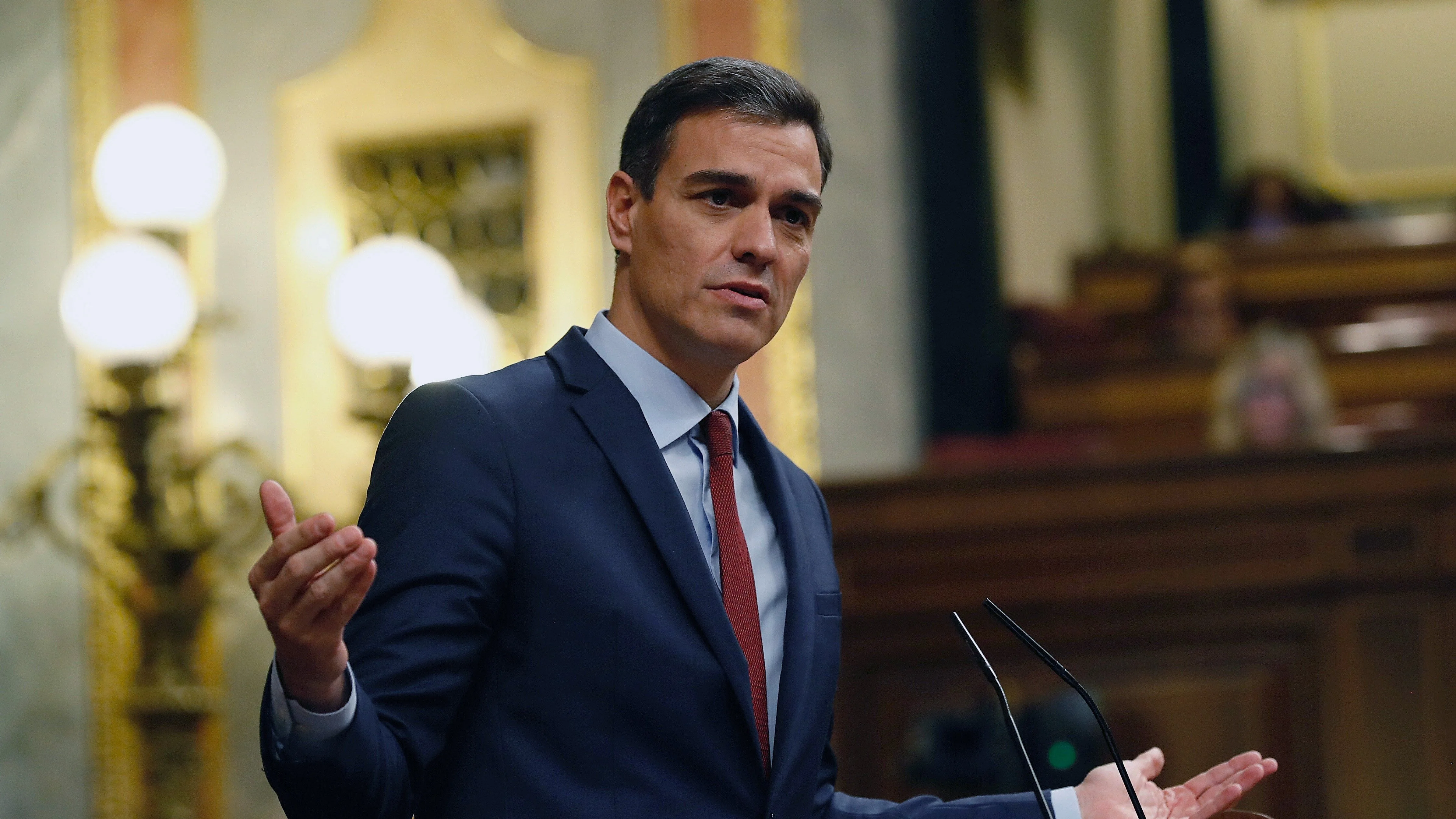 Pedro Sánchez, candidato a la presidencia del Gobierno. 