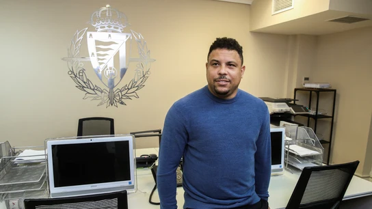 Ronaldo Nazario, presidente del Valladolid Ronaldo Nazario, presidente del Valladolid