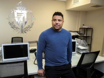Ronaldo Nazario, presidente del Valladolid Ronaldo Nazario, presidente del Valladolid