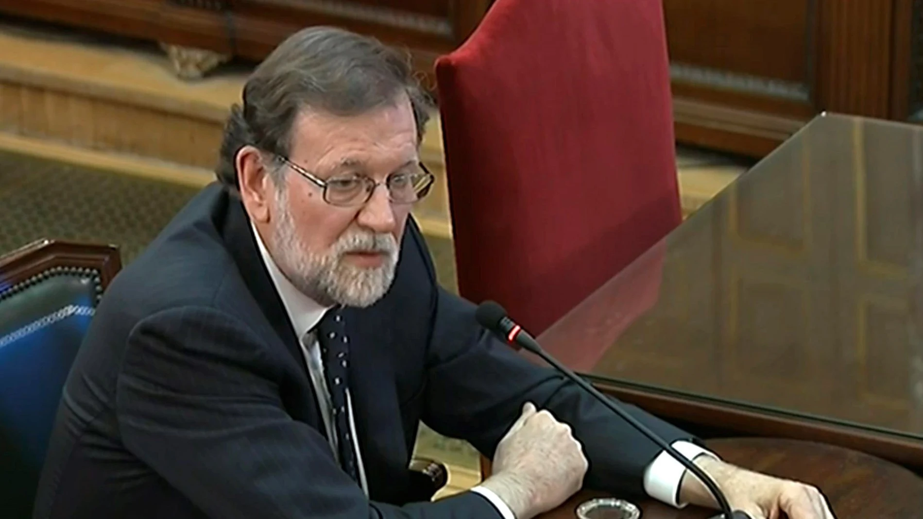 El expresidente del Gobierno Mariano Rajoy 