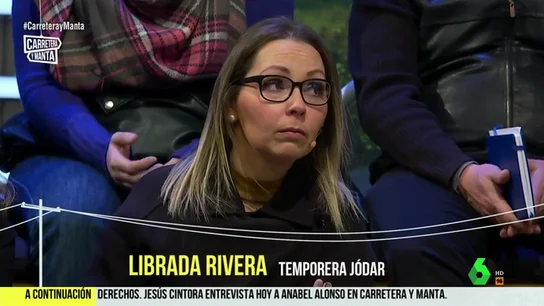 Librada Rivera, temporera Jódar Librada Rivera, temporera Jódar
