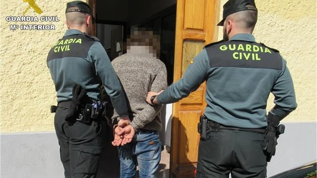 Imagen del detenido como presunto autor de delito de abuso sexual.