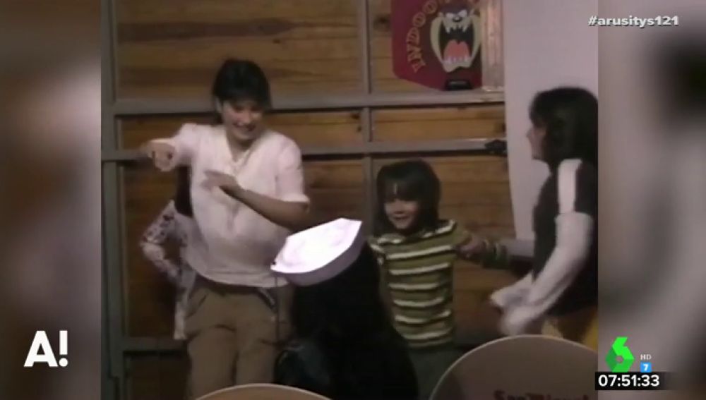 Aitana, de pequeña