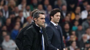 Ernesto Valverde en el Clásico