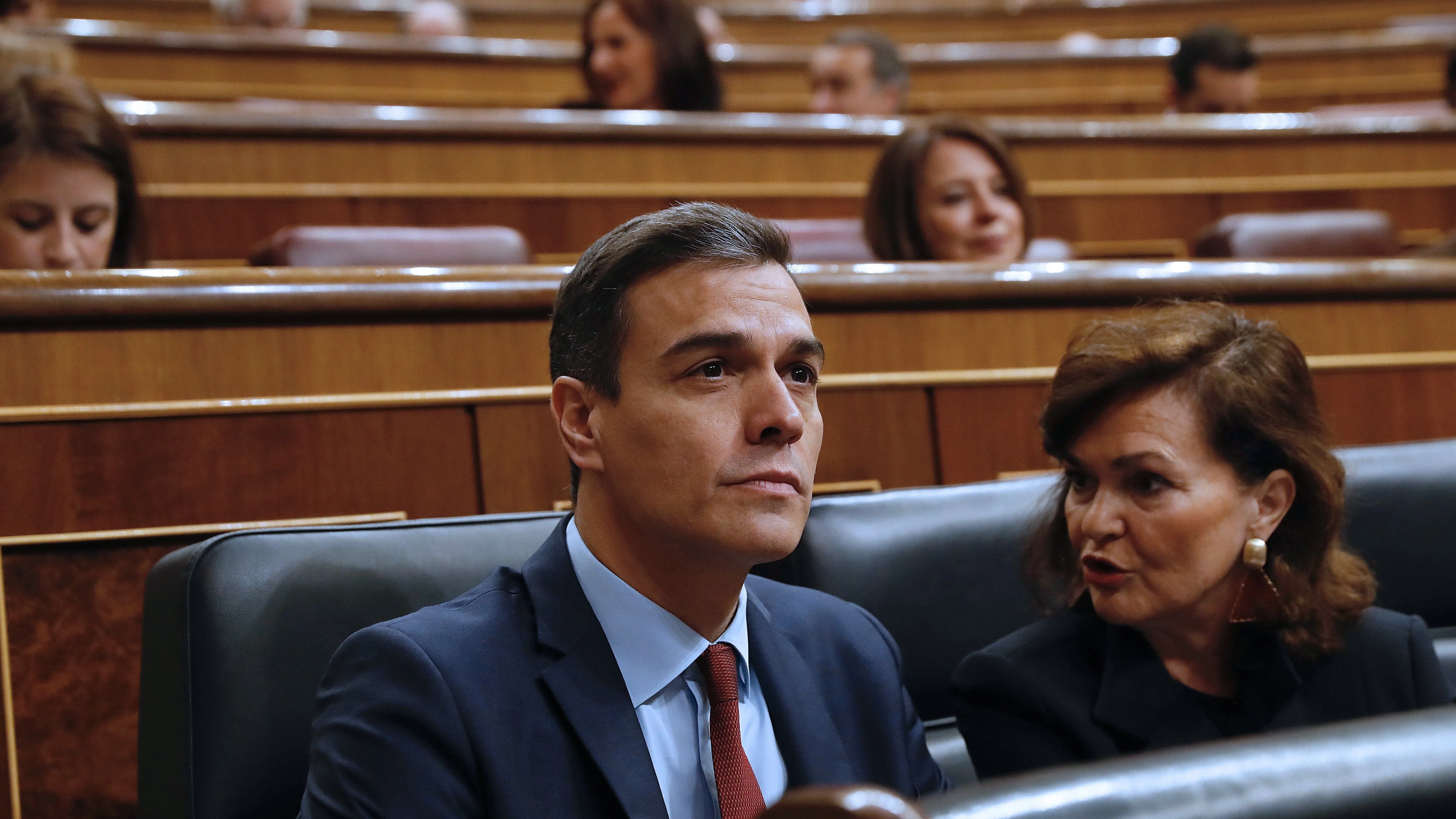 El presidente del Gobierno, Pedro Sánchez