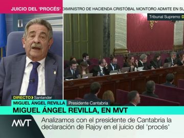 Miguel Ángel Revilla: "Es lamentable que en campaña electoral sólo se hable de Cataluña" Miguel Ángel Revilla: "Es lamentable que en campaña electoral sólo se hable de Cataluña"