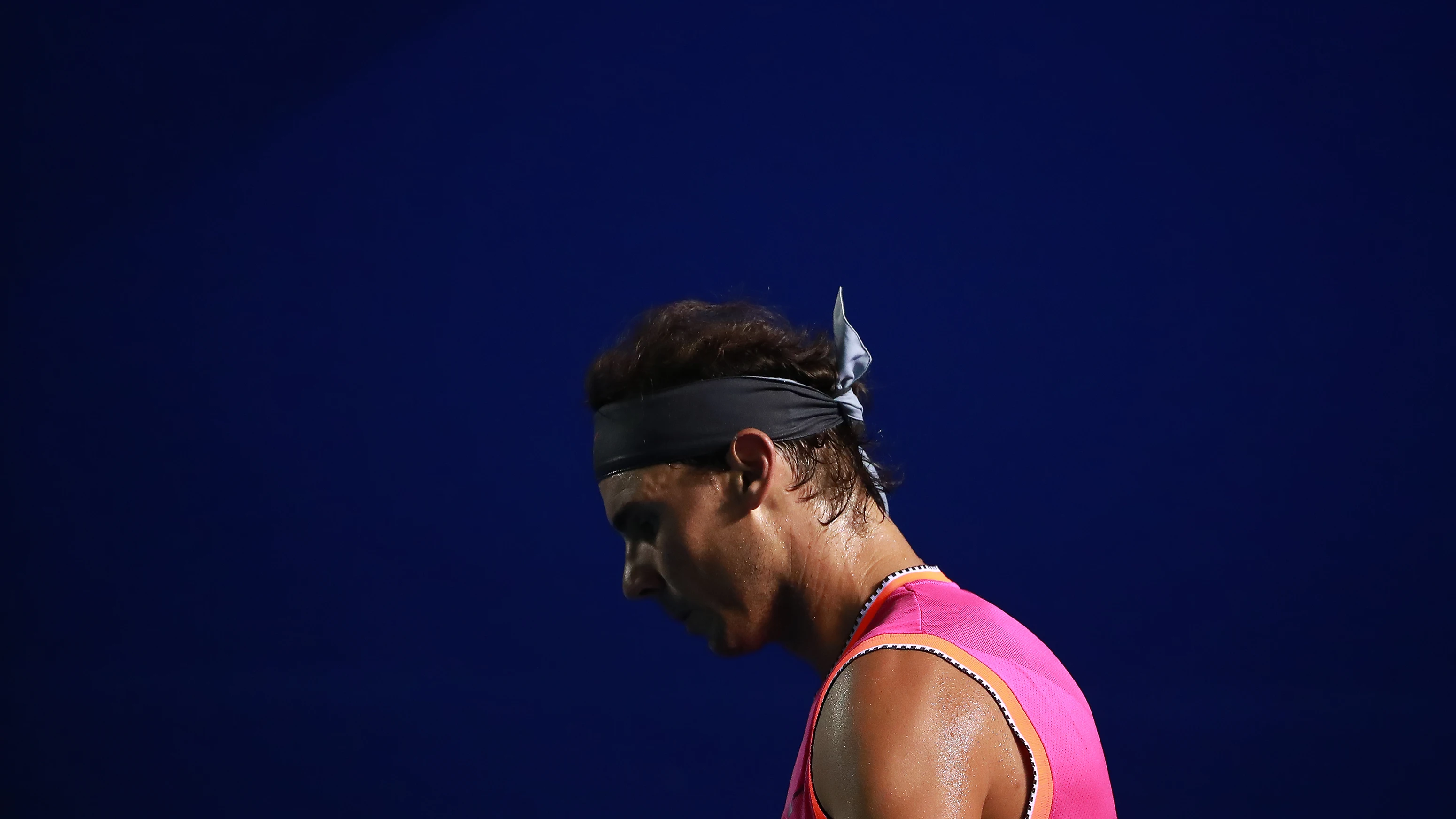 Rafa Nadal, durante el partido contra Kyrgios