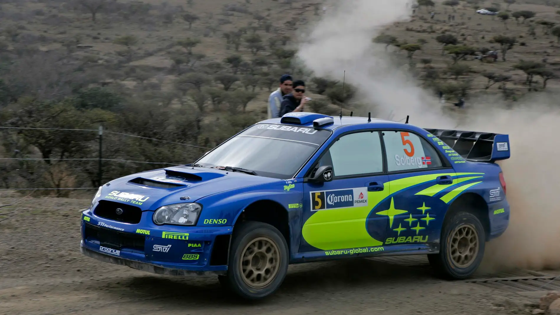 Petter Solberg Rally Mexico 2005