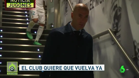 El Madrid le pide a Zidane que vuelva al Madrid El Madrid le pide a Zidane que vuelva al Madrid