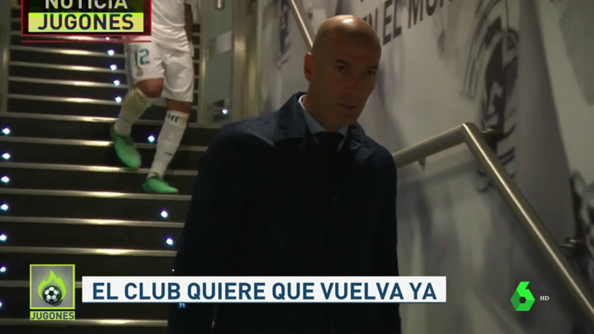 El Madrid le pide a Zidane que vuelva al Madrid