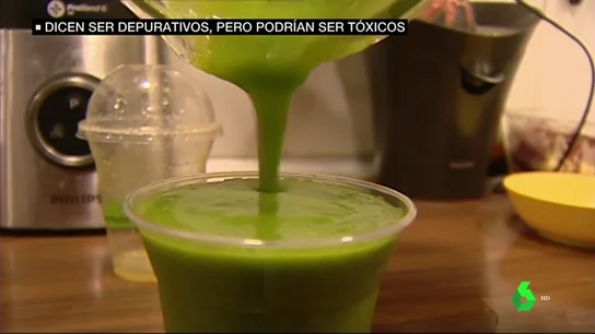 Cuidado con los batidos detox, podrían ser tóxicos Cuidado con los batidos detox, podrían ser tóxicos