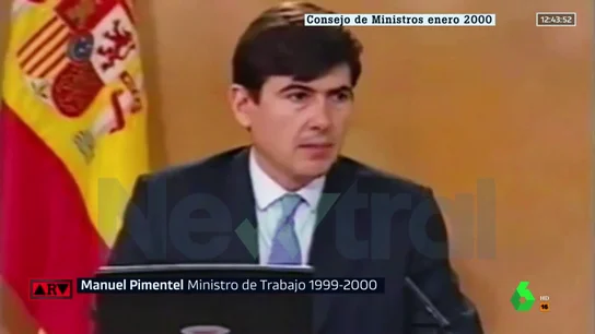 Manuel Pimentel, exministro de Trabajo Manuel Pimentel, exministro de Trabajo