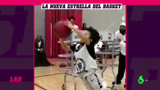 &iquest;El nuevo Stephen Curry? Un ni&ntilde;o de un metro deja con la boca abierta a Estados Unidos