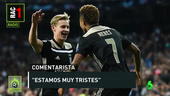 Euforia en RAC1 tras la eliminación del Real Madrid: "Estoy llorando ahora mismo" Euforia en RAC1 tras la eliminación del Real Madrid: "Estoy llorando ahora mismo"