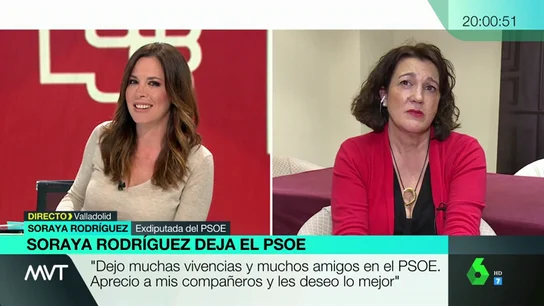 Soraya Rodríguez en Más Vale Tarde Soraya Rodríguez en Más Vale Tarde