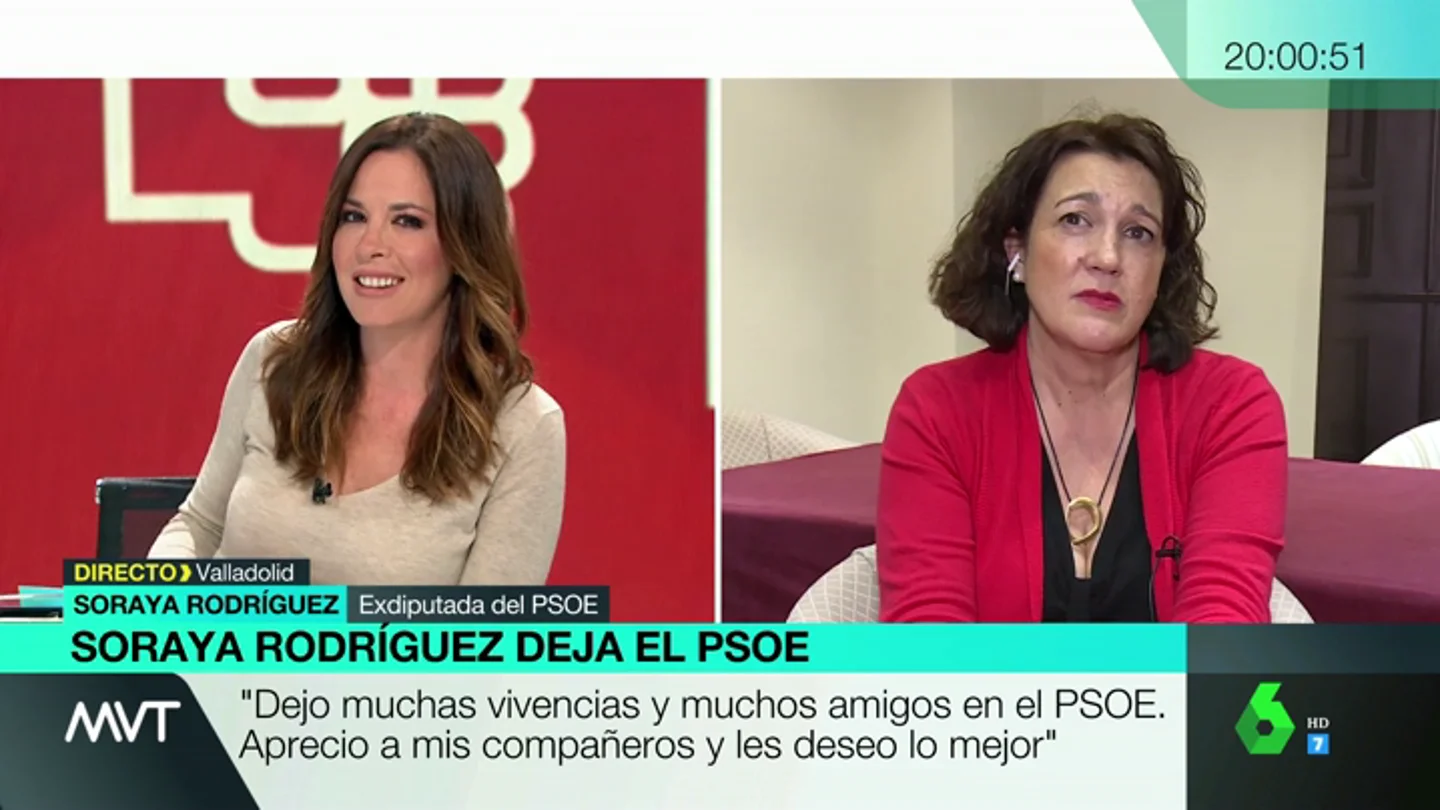 Soraya Rodríguez en Más Vale Tarde Soraya Rodríguez en Más Vale Tarde