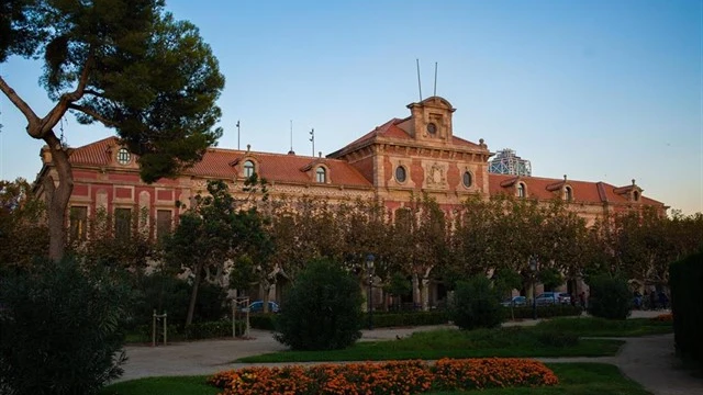 Vista del Parlament de Catalunya