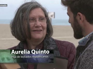 Aurelia Quinto, hija de exiliados republicanos Aurelia Quinto, hija de exiliados republicanos