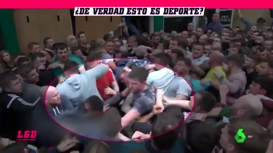 El deporte más violento y salvaje... ante la relajada mirada de la Policía El deporte más violento y salvaje... ante la relajada mirada de la Policía