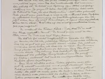 Publican más de 100 manuscritos de Einstein, entre ellos una carta en la que expresa a su hijo su preocupación por el nazismo Publican más de 100 manuscritos de Einstein, entre ellos una carta en la que expresa a su hijo su preocupación por el nazismo