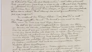 Publican más de 100 manuscritos de Einstein, entre ellos una carta en la que expresa a su hijo su preocupación por el nazismo