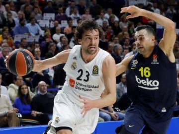 Llull, en acción ante el Fenerbahce Llull, en acción ante el Fenerbahce