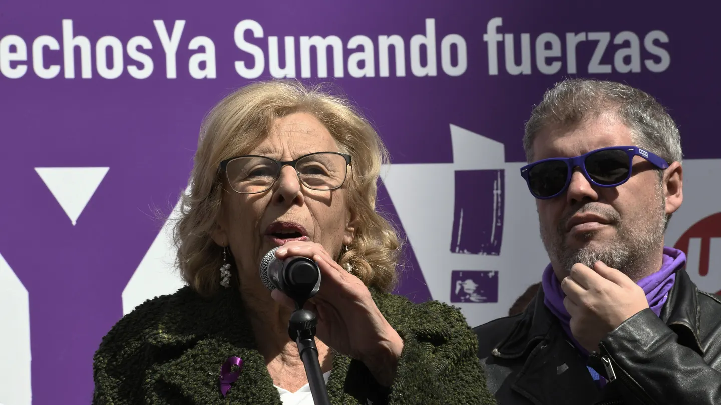 La alcaldesa de Madrid, Manuela Carmena La alcaldesa de Madrid, Manuela Carmena