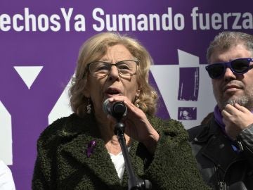 La alcaldesa de Madrid, Manuela Carmena