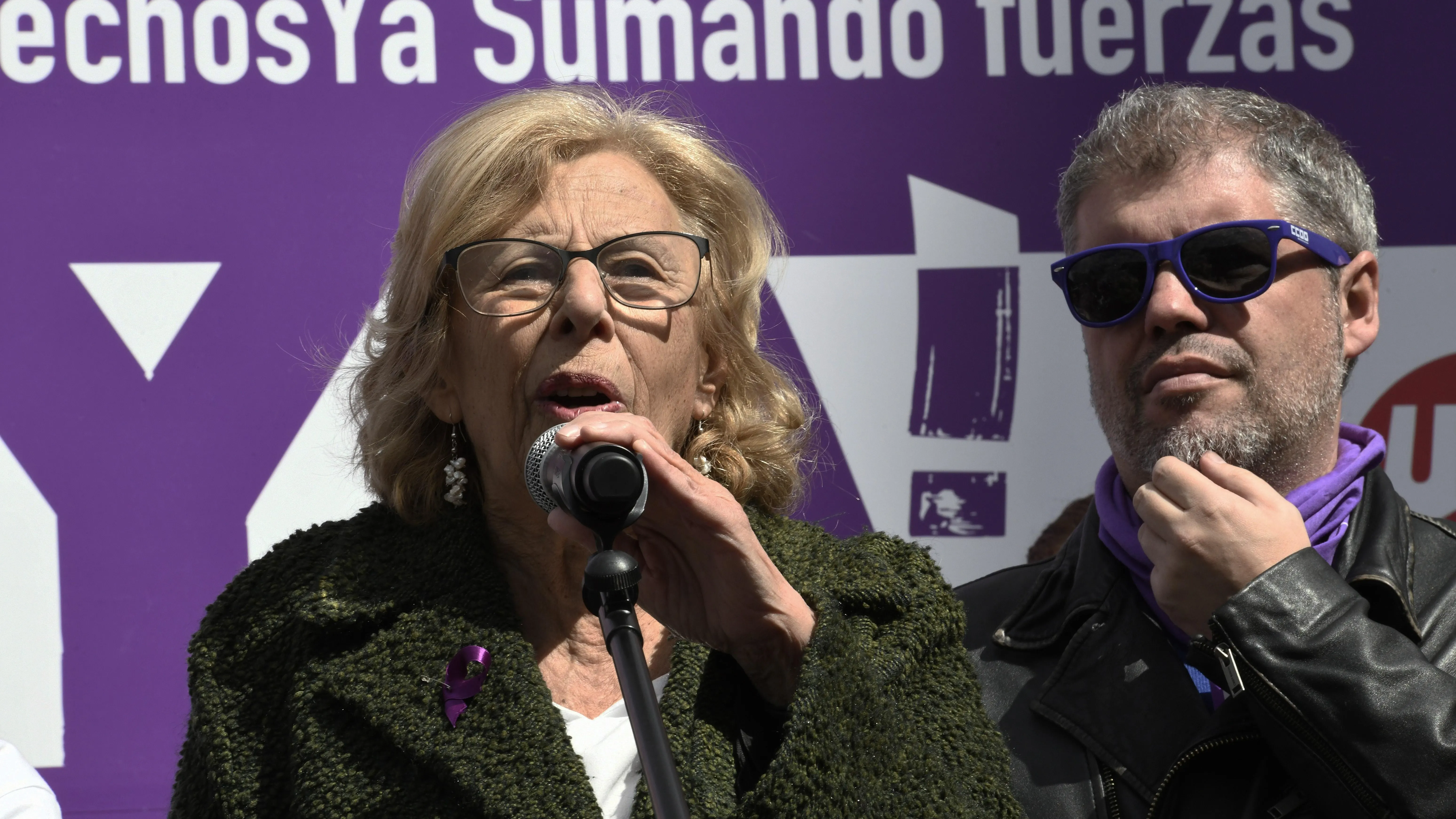 La alcaldesa de Madrid, Manuela Carmena