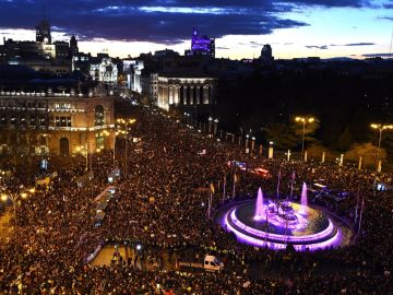 Manifestación del 8M de 2019 en Madrid