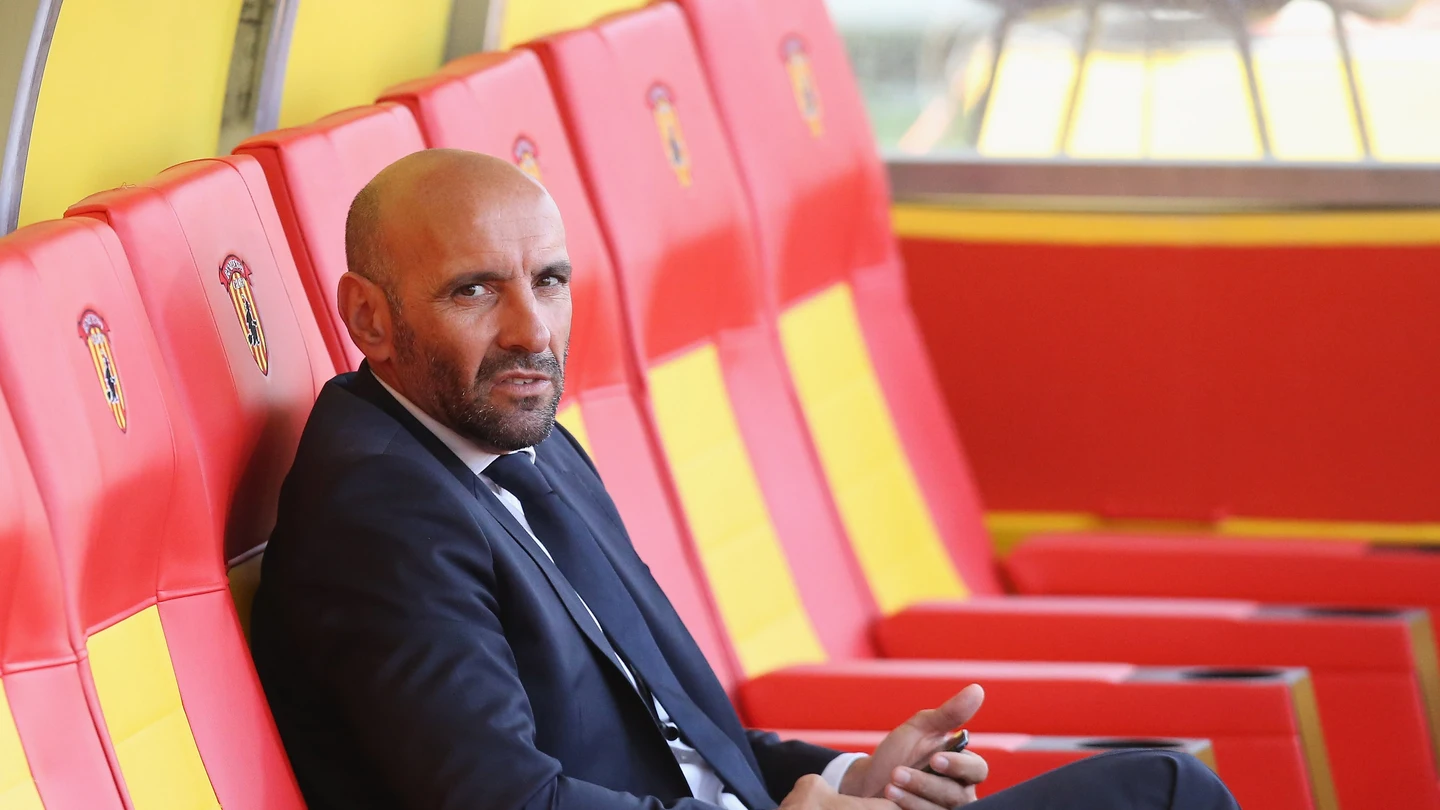 Monchi, durante un desplazamiento de la Roma Monchi, durante un desplazamiento de la Roma