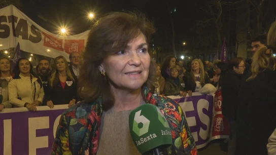 Carmen Calvo habla con laSexta Carmen Calvo habla con laSexta