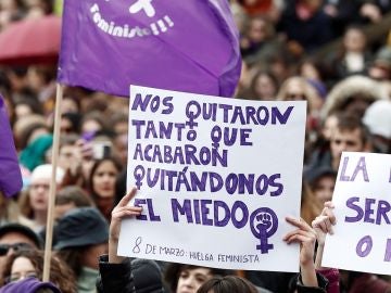 Huelga feminista en Pamplona Huelga feminista en Pamplona
