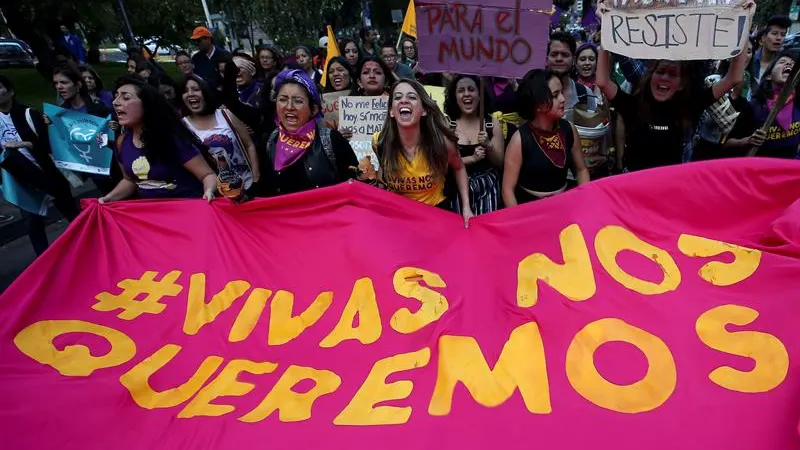 Manifestación feminista 8-M