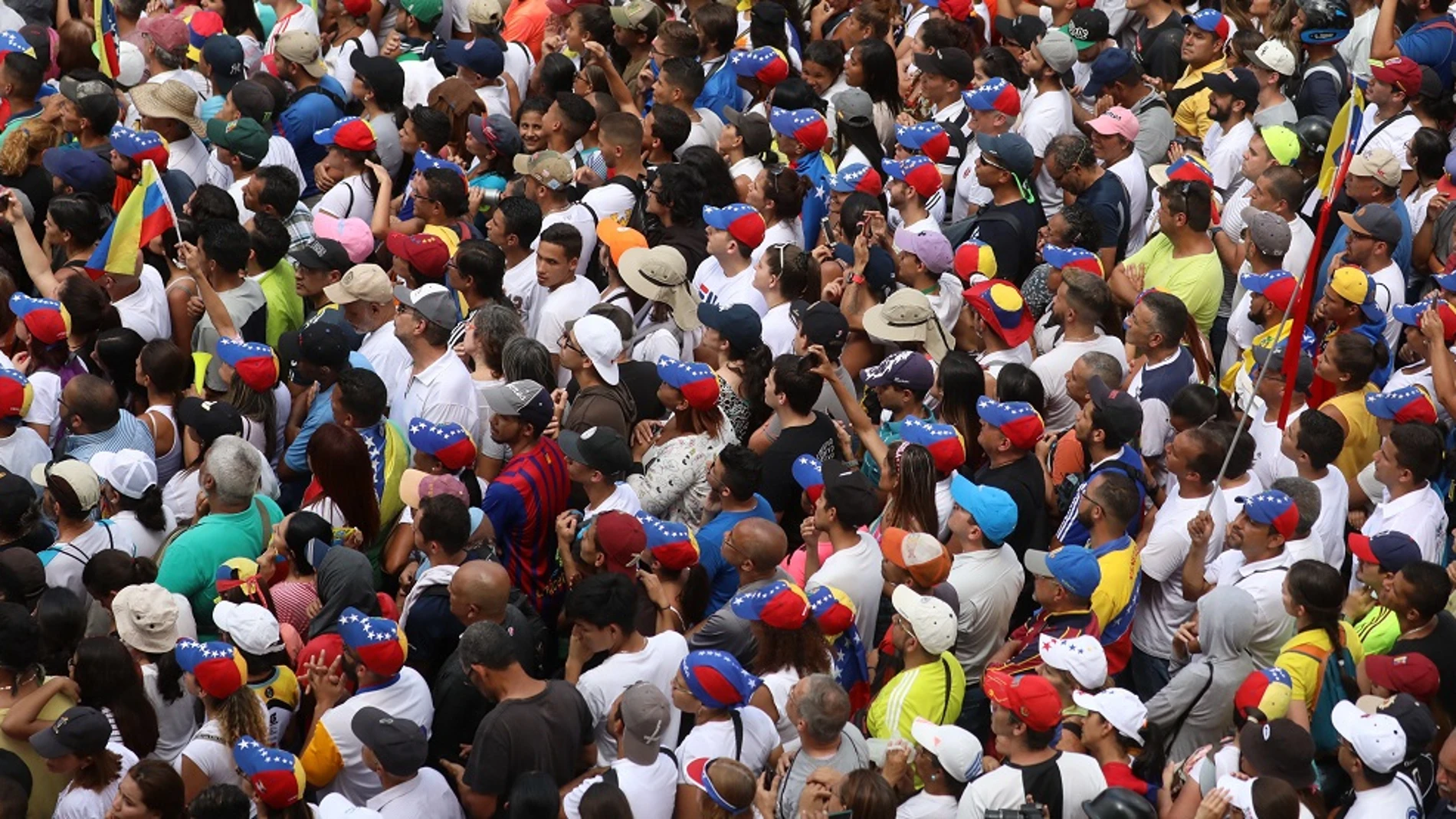 Imagen de manifestación en Venezuela 