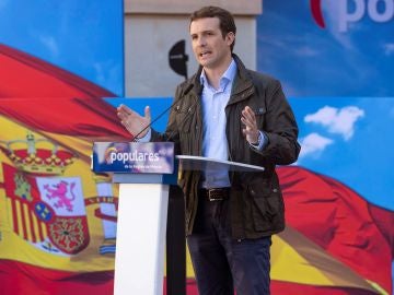 El presidente del PP Pablo Casado El presidente del PP Pablo Casado