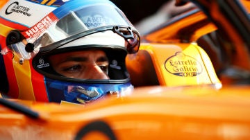 Carlos Sainz, en el McLaren