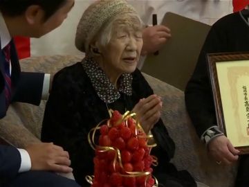 Imagen de la mujer más anciana del mundo Imagen de la mujer más anciana del mundo