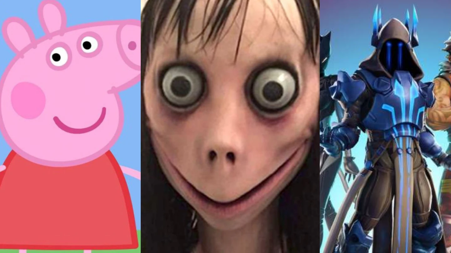 Momo aparece en Peppa Pig y Fortnite Momo aparece en Peppa Pig y Fortnite